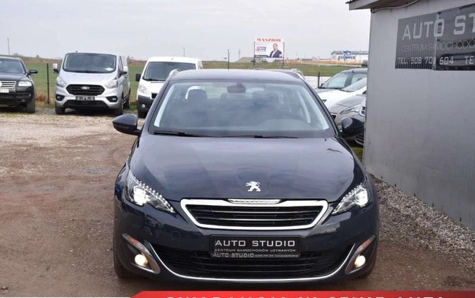Peugeot 308 cena 36450 przebieg: 204660, rok produkcji 2015 z Leśna małe 781